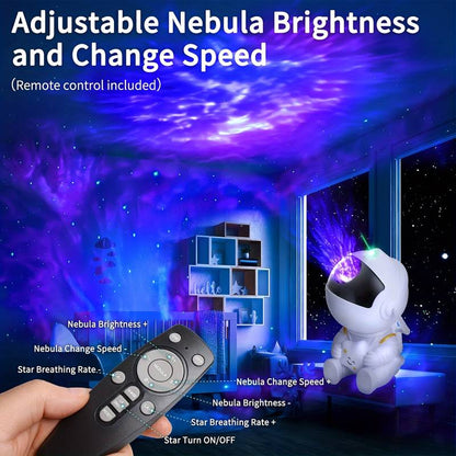 Astronaut Star Projector-Nebula Projector Night Light.