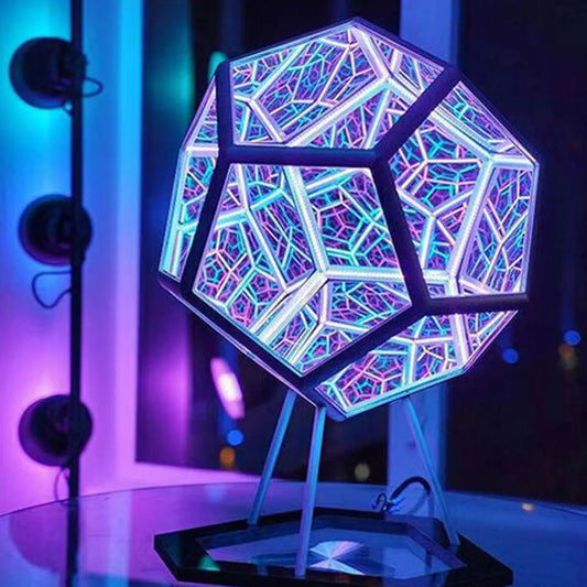 Fantasy Geometry Space LED Art Lamp Infinity Dodecaedron