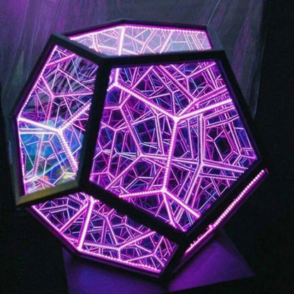 Fantasy Geometry Space LED Art Lamp Infinity Dodecaedron