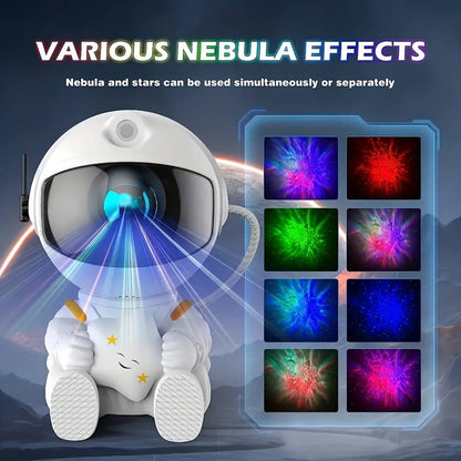 Astronaut Star Projector-Nebula Projector Night Light.