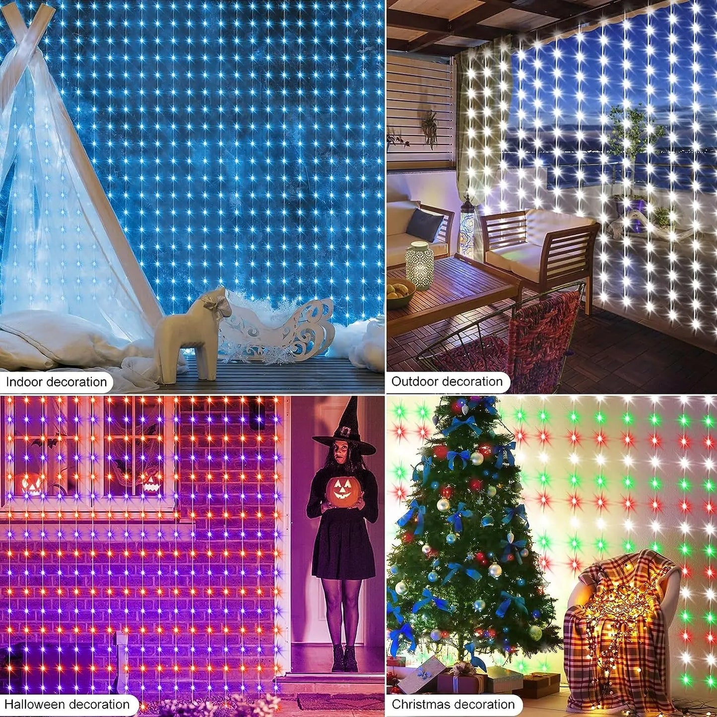 Smarth RGB Curtain Lights🌟